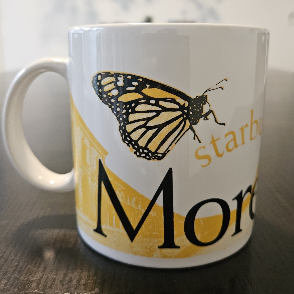 Starbucks Morelia Mug Monarch Butterfly Global Icon 2007